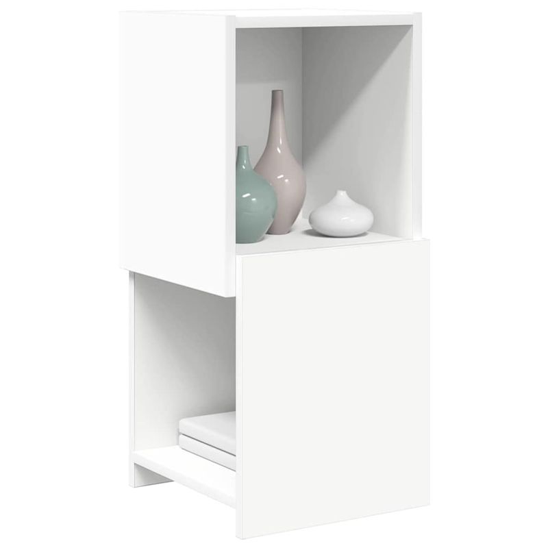 Casa si Gradina - Mobilier - Dulapuri si sifoniere - Dulapuri - Dulap de colt Alb 30,5x30x65cm Lemn compozit - Infinity.ro