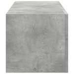 Casa si Gradina - Mobilier - Comode si corpuri - Comode - Dulap TV de perete Beton 60 x 31 x 29.5 cm Lemn compozit - Infinity.ro