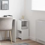 Casa si Gradina - Mobilier - Dulapuri si sifoniere - Dulapuri - Dulap de colt Alb 30,5x30x65cm Lemn compozit - Infinity.ro