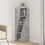 Casa si Gradina - Mobilier - Dulapuri si sifoniere - Dulapuri - Dulap de colt Alb 32x32x102cm Lemn compozit - Infinity.ro