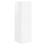 Casa si Gradina - Mobilier - Comode si corpuri - Comode - Dulap TV de perete Alb Lucios 30 x 31 x 100 cm Lemn compozit - Infinity.ro