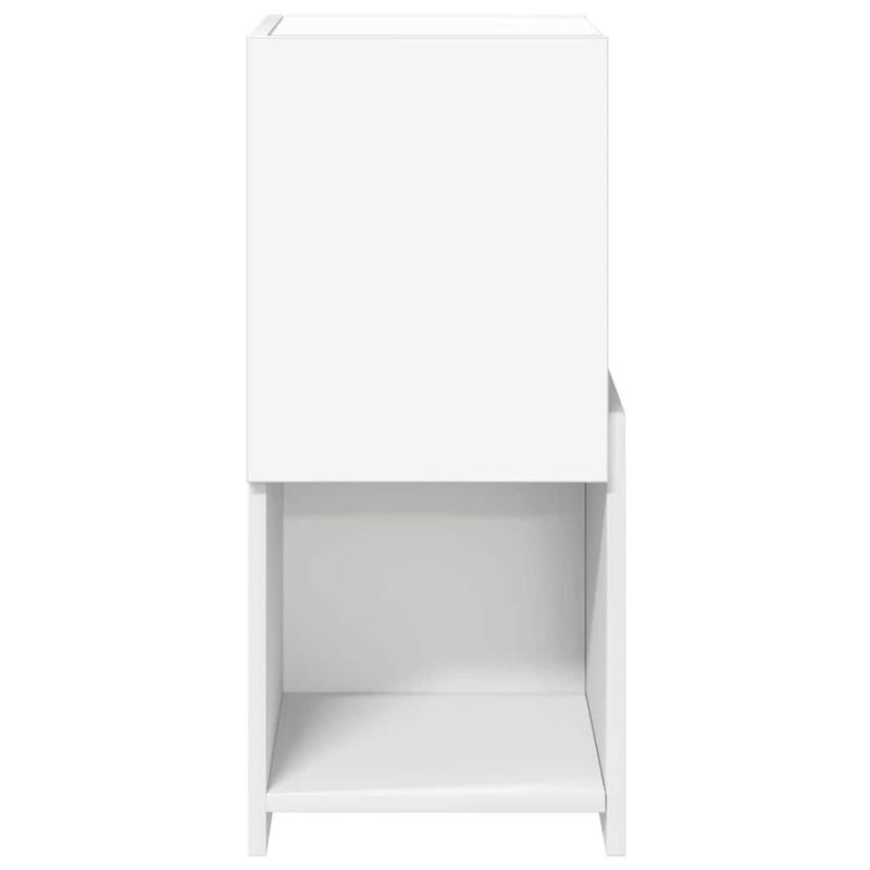 Casa si Gradina - Mobilier - Dulapuri si sifoniere - Dulapuri - Dulap de colt Alb 30,5x30x65cm Lemn compozit - Infinity.ro