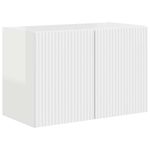 Casa si Gradina - Mobilier - Comode si corpuri - Comode - Dulap TV de perete Alb lucios 59,5 x 31 x 40 cm Lemn compozit - Infinity.ro