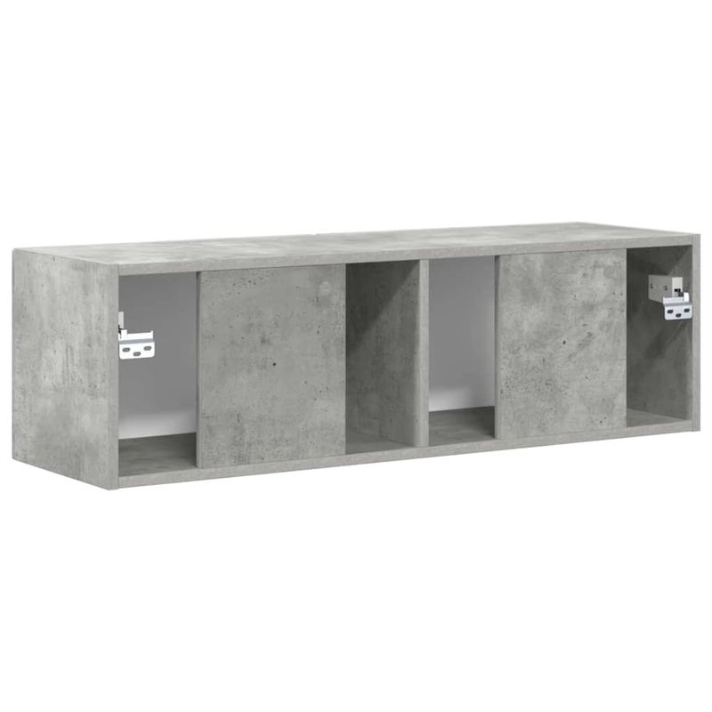 Casa si Gradina - Mobilier - Comode si corpuri - Comode - Dulap TV de perete Beton 60 x 31 x 29.5 cm Lemn compozit - Infinity.ro