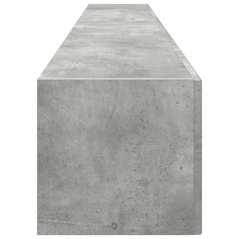 Casa si Gradina - Mobilier - Comode si corpuri - Comode - Dulap TV de perete 2 pcs Beton 60 x 31 x 29.5 cm Lemn compozit - Infinity.ro