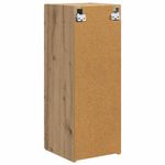 Casa si Gradina - Mobilier - Comode si corpuri - Comode - Dulap TV de perete 2 pcs Stejar artizanal 30 x 31 x 80 cm - Infinity.ro