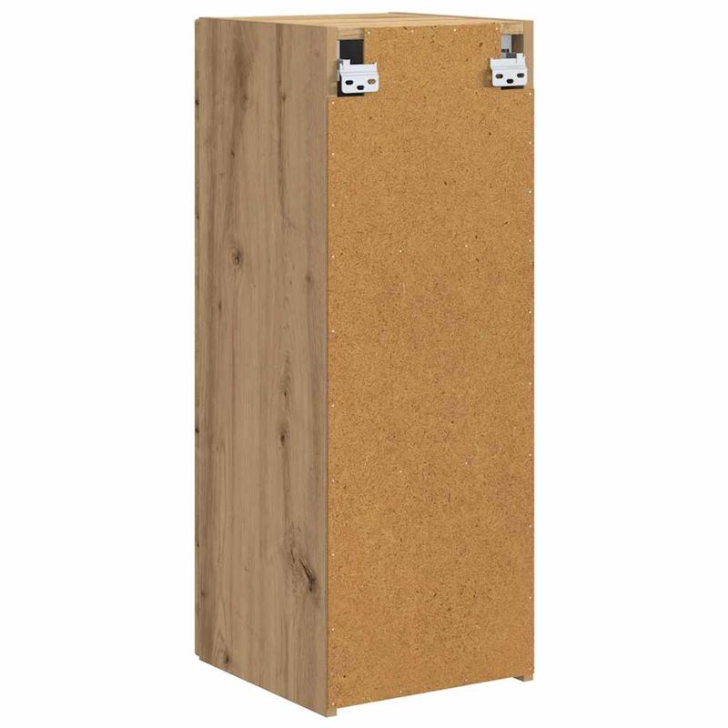 Casa si Gradina - Mobilier - Comode si corpuri - Comode - Dulap TV de perete 2 pcs Stejar artizanal 30 x 31 x 80 cm - Infinity.ro