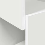Casa si Gradina - Mobilier - Dulapuri si sifoniere - Dulapuri - Dulap de colt Alb 30,5x30x65cm Lemn compozit - Infinity.ro
