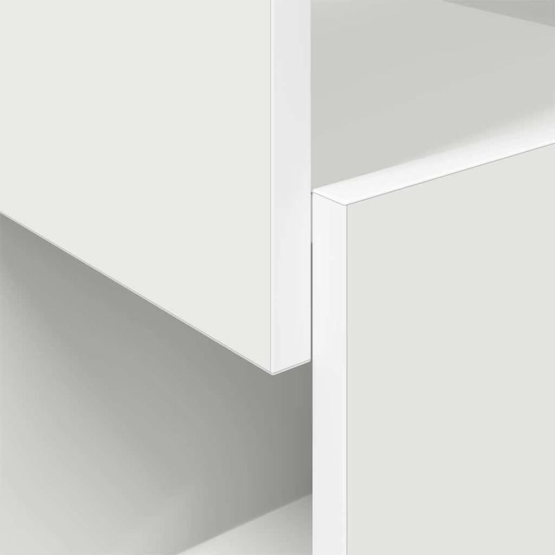 Casa si Gradina - Mobilier - Dulapuri si sifoniere - Dulapuri - Dulap de colt Alb 30,5x30x65cm Lemn compozit - Infinity.ro