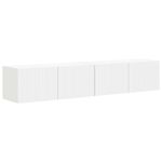 Casa si Gradina - Mobilier - Comode si corpuri - Comode - Dulap TV de perete 2 pcs Alb 60 x 31 x 29.5 cm Lemn compozit - Infinity.ro