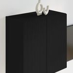 Casa si Gradina - Mobilier - Comode si corpuri - Comode - Dulap TV de perete Negru 59,5 x 31 x 60 cm Lemn compozit - Infinity.ro