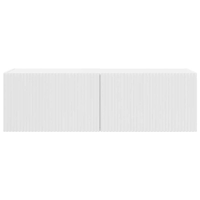 Casa si Gradina - Mobilier - Comode si corpuri - Comode - Dulap TV de perete Alb Lucios 60 x 31 x 29.5 cm Lemn compozit - Infinity.ro