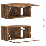 Casa si Gradina - Mobilier - Comode si corpuri - Comode - Dulap TV de perete 2 pcs Stejar fumuriu 60 x 31 x 29.5 cm - Infinity.ro