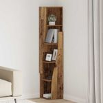 Casa si Gradina - Mobilier - Dulapuri si sifoniere - Dulapuri - Dulap de colt Alb 27,5x27x140cm Lemn compozit - Infinity.ro