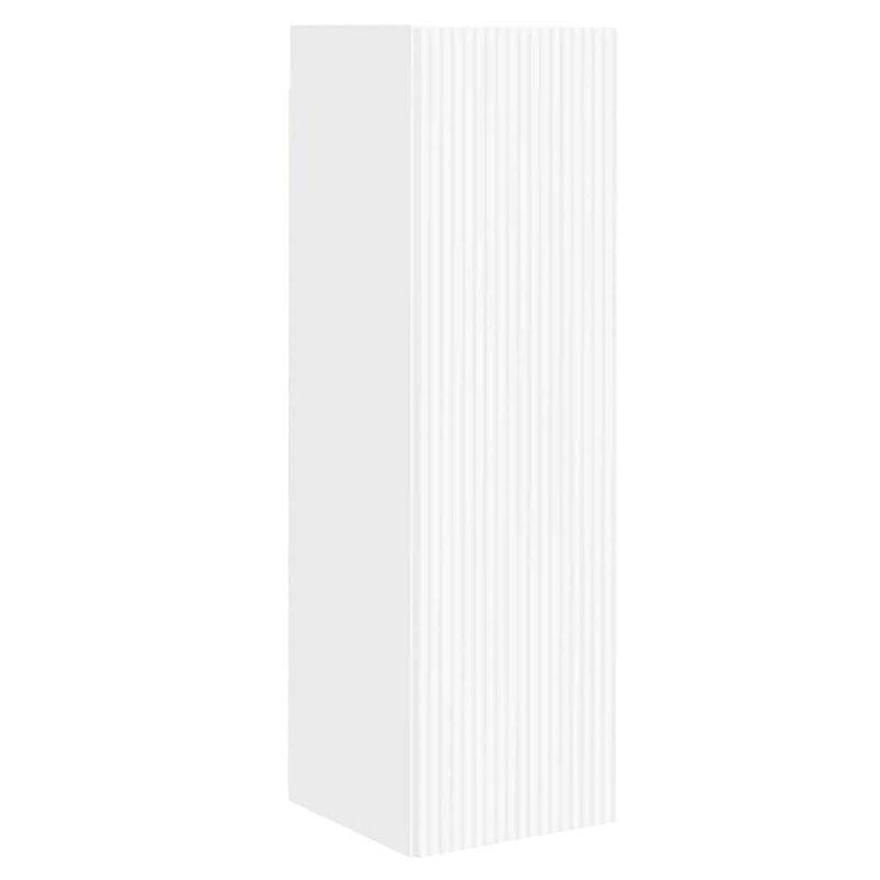 Casa si Gradina - Mobilier - Comode si corpuri - Comode - Dulap TV de perete 2 pcs Alb 30 x 31 x 100 cm Lemn compozit - Infinity.ro