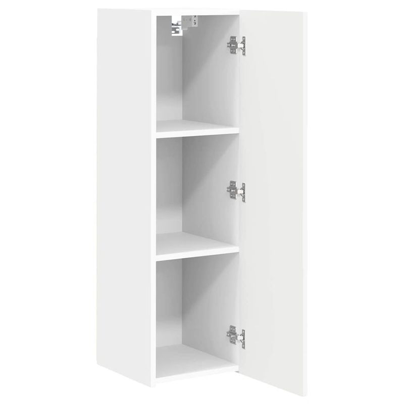 Casa si Gradina - Mobilier - Comode si corpuri - Comode - Dulap TV de perete 2 pcs Alb 30 x 31 x 100 cm Lemn compozit - Infinity.ro