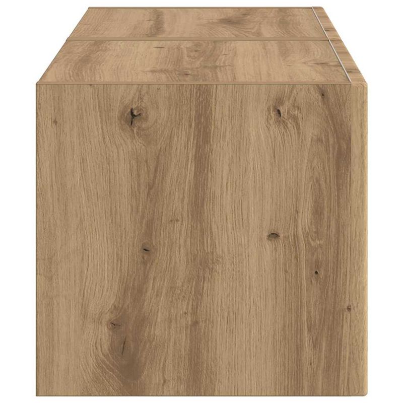 Casa si Gradina - Mobilier - Comode si corpuri - Comode - Dulap TV de perete 2 pcs Stejar artizanal 60 x 31 x 29.5 cm - Infinity.ro