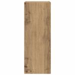 Casa si Gradina - Mobilier - Comode si corpuri - Comode - Dulap TV de perete 2 pcs Stejar artizanal 30 x 31 x 80 cm - Infinity.ro
