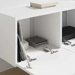 Casa si Gradina - Mobilier - Comode si corpuri - Comode - Dulap TV de perete 2 pcs Alb 60 x 31 x 29.5 cm Lemn compozit - Infinity.ro