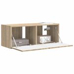 Casa si Gradina - Mobilier - Comode si corpuri - Comode - Dulap TV de perete Sonoma 60 x 31 x 29.5 cm Lemn compozit - Infinity.ro