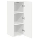 Casa si Gradina - Mobilier - Comode si corpuri - Comode - Dulap TV de perete 2 pcs Alb 30 x 31 x 80 cm Lemn compozit - Infinity.ro