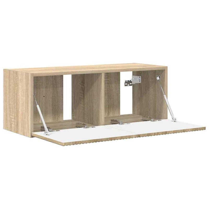 Casa si Gradina - Mobilier - Comode si corpuri - Comode - Dulap TV de perete Sonoma 60 x 31 x 29.5 cm Lemn compozit - Infinity.ro