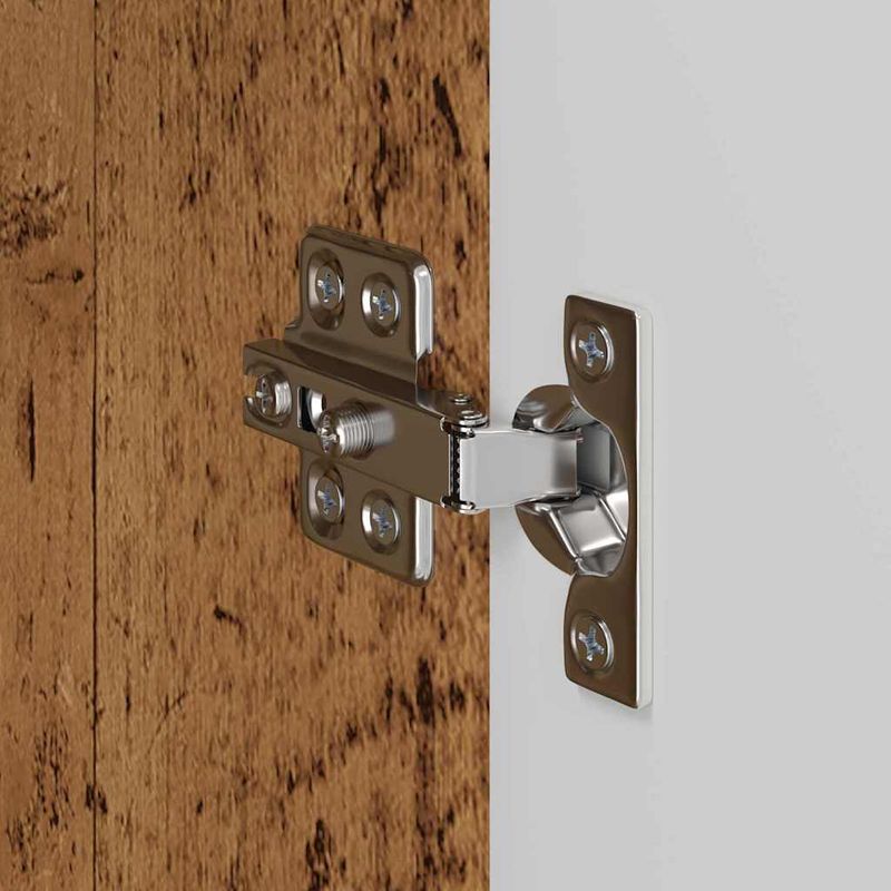 Casa si Gradina - Mobilier - Comode si corpuri - Comode - Dulap TV de perete Pe perete 2 pcs Lemn Vechi 59,5 x 31 x 40 cm - Infinity.ro