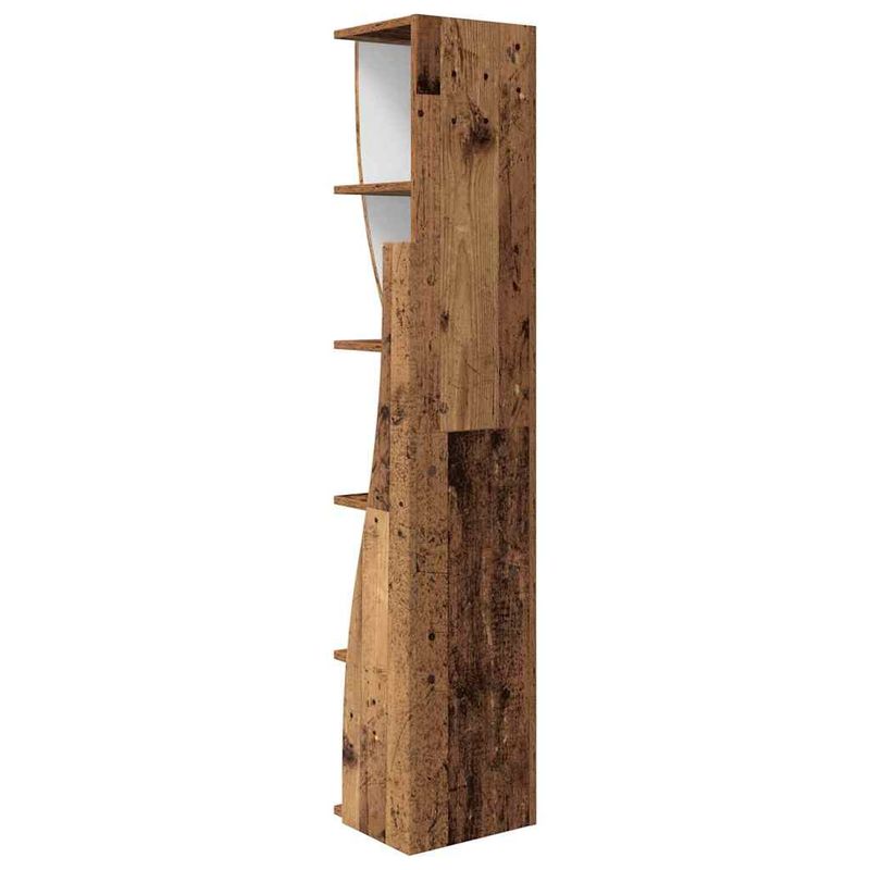Casa si Gradina - Mobilier - Dulapuri si sifoniere - Dulapuri - Dulap de colt Alb 27,5x27x140cm Lemn compozit - Infinity.ro