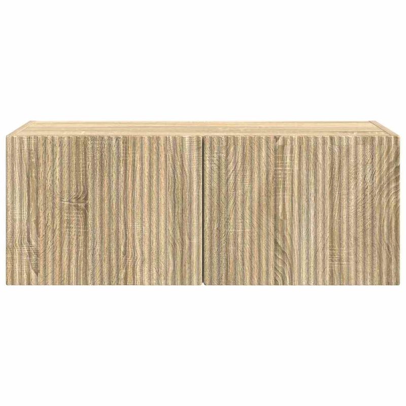 Casa si Gradina - Mobilier - Comode si corpuri - Comode - Dulap TV de perete Sonoma 60 x 31 x 29.5 cm Lemn compozit - Infinity.ro