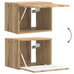 Casa si Gradina - Mobilier - Comode si corpuri - Comode - Dulap TV de perete 2 pcs Stejar artizanal 60 x 31 x 29.5 cm - Infinity.ro