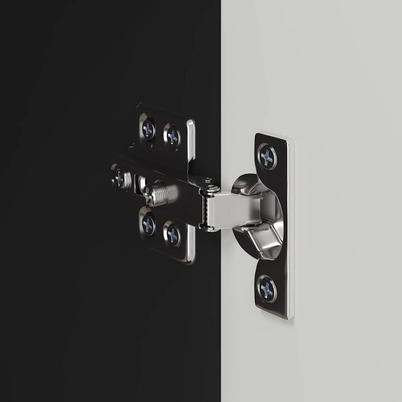 Casa si Gradina - Mobilier - Comode si corpuri - Comode - Dulap TV de perete 2 pcs Negru 59,5 x 31 x 40 cm Lemn compozit - Infinity.ro