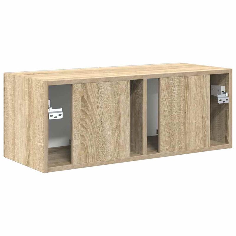 Casa si Gradina - Mobilier - Comode si corpuri - Comode - Dulap TV de perete Sonoma 60 x 31 x 29.5 cm Lemn compozit - Infinity.ro