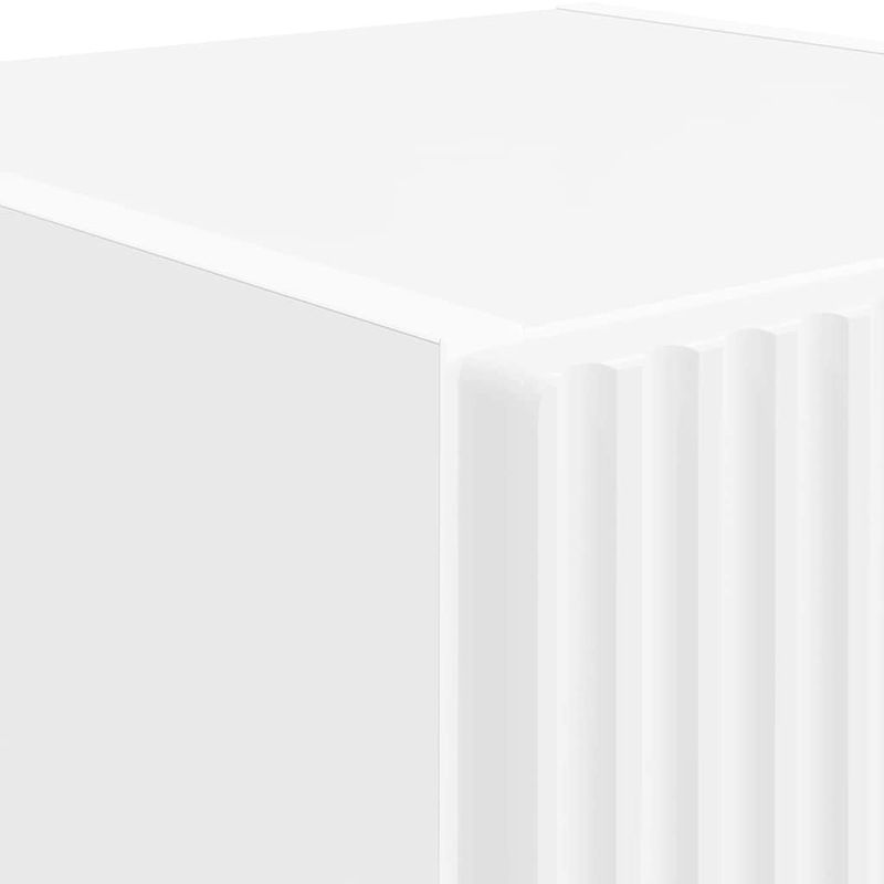 Casa si Gradina - Mobilier - Comode si corpuri - Comode - Dulap TV de perete Pe perete Alb 30 x 31 x 100 cm Lemn compozit - Infinity.ro
