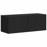 Casa si Gradina - Mobilier - Comode si corpuri - Comode - Dulap TV de perete 2 pcs Negru 60 x 31 x 29.5 cm Lemn compozit - Infinity.ro