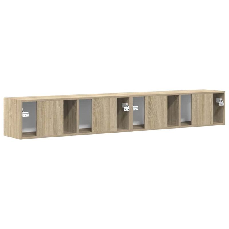 Casa si Gradina - Mobilier - Comode si corpuri - Comode - Dulap TV de perete 2 pcs Sonoma 60 x 31 x 29.5 cm Lemn compozit - Infinity.ro