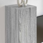 Casa si Gradina - Mobilier - Comode si corpuri - Comode - Dulap TV de perete Gri Sonoma 30 x 31 x 100 cm Lemn compozit - Infinity.ro