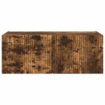 Casa si Gradina - Mobilier - Comode si corpuri - Comode - Dulap TV de perete Pe perete Stejar fumuriu 60 x 31 x 29.5 cm - Infinity.ro