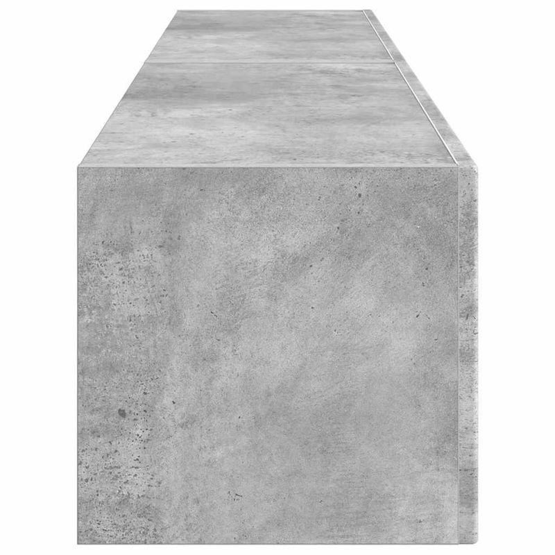 Casa si Gradina - Mobilier - Comode si corpuri - Comode - Dulap TV de perete 2 pcs Beton 60 x 31 x 29.5 cm Lemn compozit - Infinity.ro