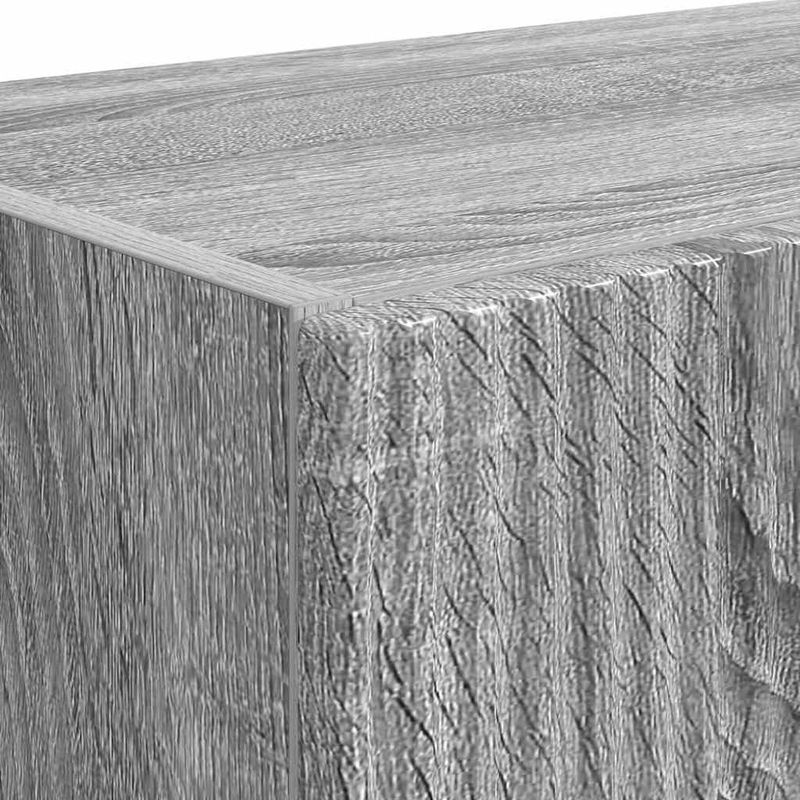 Casa si Gradina - Mobilier - Comode si corpuri - Comode - Dulap TV de perete Pe perete 2 pcs Gri Sonoma 59,5 x 31 x 40 cm - Infinity.ro