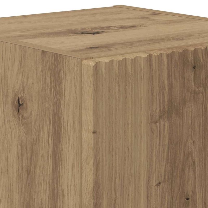 Casa si Gradina - Mobilier - Comode si corpuri - Comode - Dulap TV de perete Pe perete Stejar artizanal 30 x 31 x 40 cm - Infinity.ro