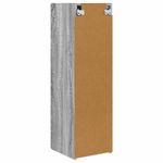 Casa si Gradina - Mobilier - Comode si corpuri - Comode - Dulap TV de perete Gri Sonoma 30 x 31 x 100 cm Lemn compozit - Infinity.ro