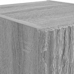 Casa si Gradina - Mobilier - Comode si corpuri - Comode - Dulap TV de perete Gri Sonoma 30 x 31 x 100 cm Lemn compozit - Infinity.ro