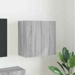 Casa si Gradina - Mobilier - Comode si corpuri - Comode - Dulap TV de perete Gri Sonoma 59,5 x 31 x 60 cm Lemn compozit - Infinity.ro