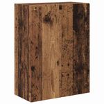Casa si Gradina - Mobilier - Comode si corpuri - Comode - Dulap TV de perete Lemn Vechi 59,5 x 31 x 80 cm Lemn compozit - Infinity.ro