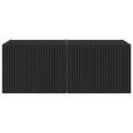 Casa si Gradina - Mobilier - Comode si corpuri - Comode - Dulap TV de perete 2 pcs Negru 60 x 31 x 29.5 cm Lemn compozit - Infinity.ro