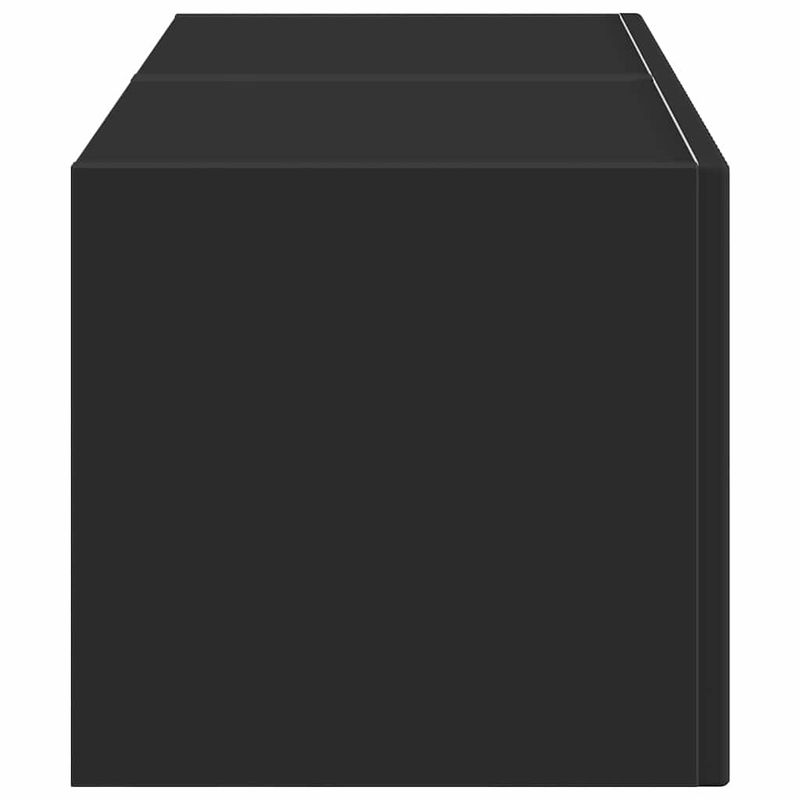 Casa si Gradina - Mobilier - Comode si corpuri - Comode - Dulap TV de perete 2 pcs Negru 60 x 31 x 29.5 cm Lemn compozit - Infinity.ro
