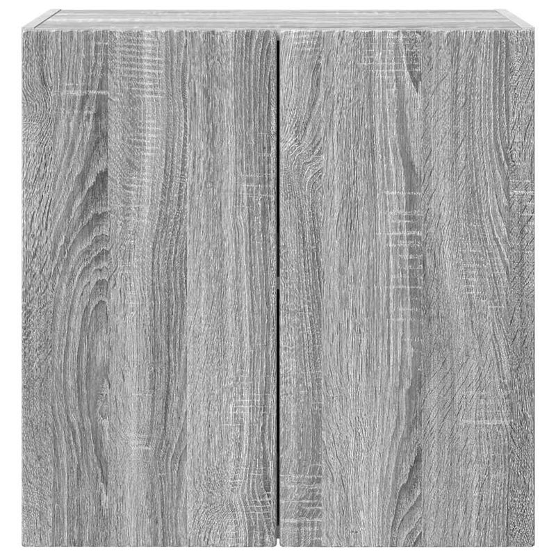 Casa si Gradina - Mobilier - Comode si corpuri - Comode - Dulap TV de perete Gri Sonoma 59,5 x 31 x 60 cm Lemn compozit - Infinity.ro