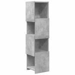 Casa si Gradina - Mobilier - Dulapuri si sifoniere - Dulapuri - Dulap de colt Alb 25,5x25x102cm Lemn compozit - Infinity.ro