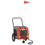 Petshop - Accesorii petshop - Culcusuri si custi - Genti si articole transport - Remorca de bicicleta pentru animale de companie cu depozitare - Infinity.ro