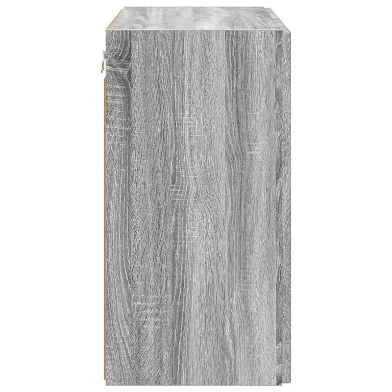 Casa si Gradina - Mobilier - Comode si corpuri - Comode - Dulap TV de perete Gri Sonoma 59,5 x 31 x 60 cm Lemn compozit - Infinity.ro